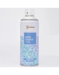 Эмаль для декора Effect глиттер сверкающее серебро аэрозоль 270 г Siana