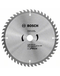 Пильный диск ECO WO 190x20 16 48T 2608644378 Bosch