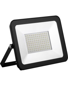 Светодиодный прожектор SFL90 100 2835SMD 100W 6400K AC220V 50Hz IP65 черный в ком Saffit