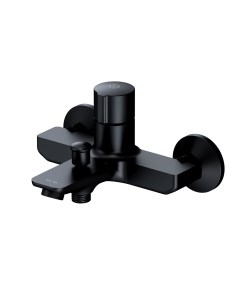 Черный нажимной смеситель для ванны и душа X Joy TouchReel F85A10522 Am.pm.