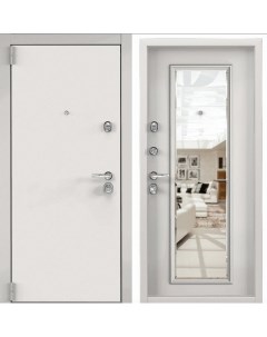 Дверь входная для квартиры металлическая Torex Сomfort 950х2070 левый белый Torex стальные двери