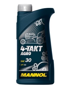 Моторное масло 4 Takt Agro SAE 30 1л минеральное 1440 Mannol