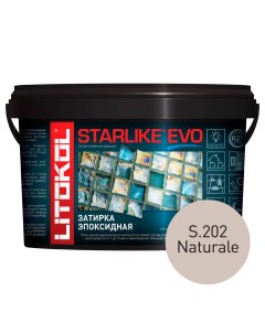Затирка STARLIKE EVO S 202 NATURALE 1 кг Litokol