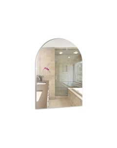 Зеркало для ванной Арка 39х58 без подсветки Mixline