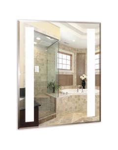 Зеркало д ванной Танго 60x80 с подсветкой Mixline
