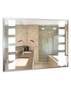 Зеркало д ванной Блюз 80x60 с подсветкой Mixline