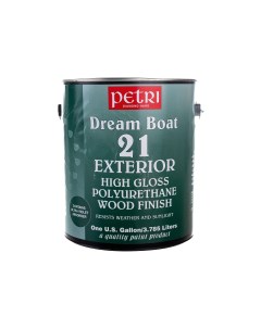Полиуретановый лак на водной основе Dream Boat глянцевый PC51001 Petri
