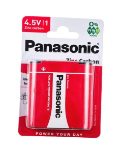 Батарейка 3R12 Zinc Carbon Bl1 349 Panasonic