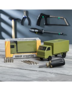 Набор инструментов в грузовике Мастер на все руки подарочная упаковка 15 предметов Nobrand
