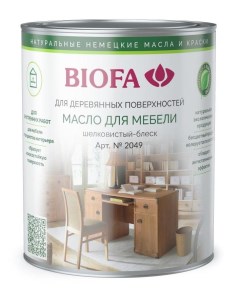 2049 Масло для мебели 1 л Biofa