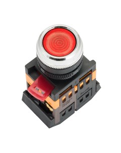 Кнопка PROxima ABLFS 22 ablfs 22 r с подсветкой красный NO NC 230В Ekf