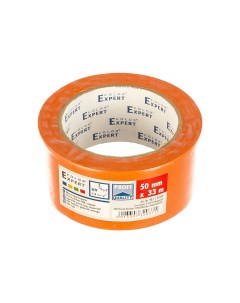 Клей лента защитная ПВХ оранжевая 50мм х 33м 96115002 Color expert