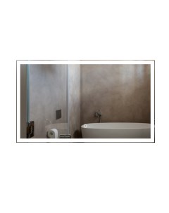 Зеркало для ванной с подсветкой настенное Valled 135 х 80 см Air glass