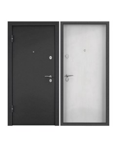 Дверь входная для квартиры металлическая Torex Terminal B 950х2050 левый темно серый Torex стальные двери