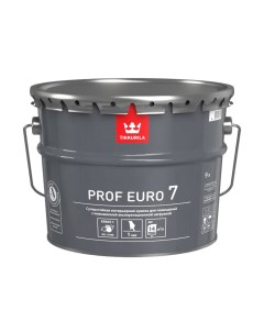 Краска Prof Euro 7 база A 9 л Tikkurila