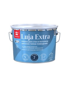 Краска для стен и потолков Luja Extra матовая база С бесцветная 9 л Tikkurila