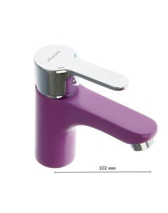 Смеситель для раковины A9067S однорычажный фиолетовый Accoona