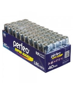 Батарейки LR6 40 шт Super Alkaline Perfeo