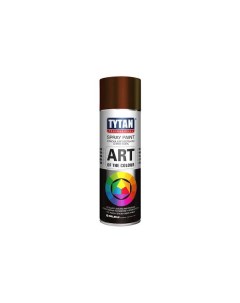 Краска Professional Art of the colour коричневая RAL8017 400мл аэрозольная Tytan
