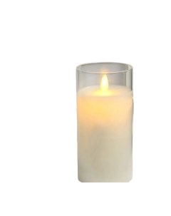 Светодиодная свеча LED Elementary Candle светлое стекло CL08WGL 1 шт Homium