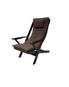 Кресло шезлонг max00026 коричневый Максима