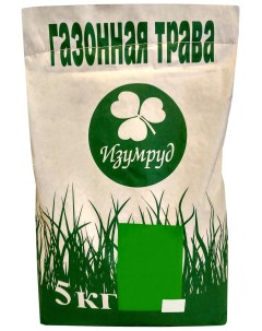Семена газонных трав и сидератов ООО ИЗУМ025 Спорт 5 кг Изумруд