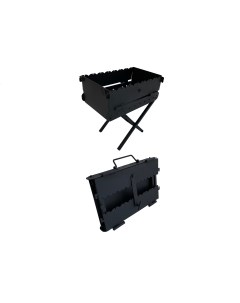 Мангал ДизайнМеталла чемодан 132 45х30х50 см Резка металла