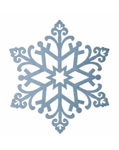 Световая фигура Снежинка снегурочка 502 378 голубой Neon-night