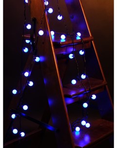 Световая гирлянда новогодняя Мультишарики OLDBL070 B E 10 м синий Snowhouse