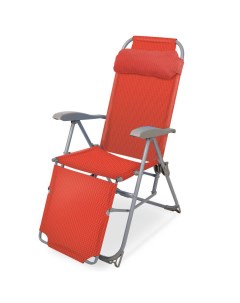 Кресло шезлонг К3 красный Nika