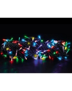 Световая гирлянда новогодняя Радужные блики L 200L F RGB 20 м разноцветный RGB Торг хаус