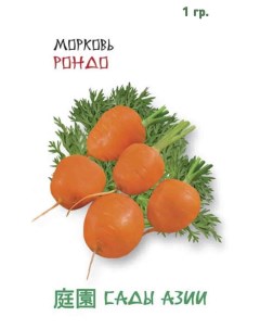 Семена морковь Рондо 1 уп Сады азии