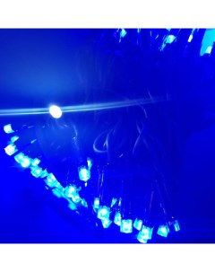 Световая гирлянда новогодняя нить каучуковая BVA092 132760 10 м белый синий Activ