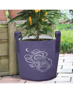 Декоративный мешок корзина кашпо войлок с принтами Аниме дракон 27 л Joyarty