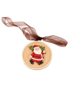 Елочная игрушка Дед мороз 223145 6 см 1 шт Подарки и сувениры