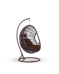 Подвесное кресло коричневое AFM 300A коричневая подушка Afina