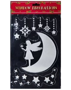 Наклейки для окна Лунная фея 30 20 см RD 60255 Peha magic