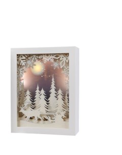 Новогодний светильник Лесной уют 165261 белый теплый Kaemingk