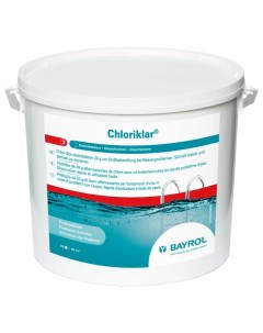 Дезинфицирующее средство для бассейна Chloriklar Хлориклар 4531119 25 кг Bayrol