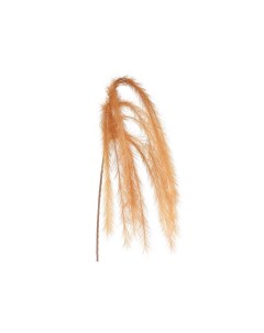 Декоративная ветка ПЬЮМЭ искусственные перья персиковая 130 см Koopman international