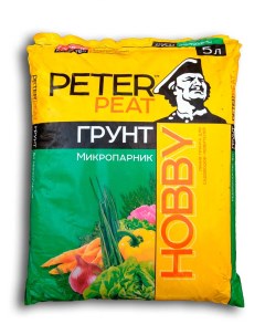 Грунт для рассады 12457 5 л Peter peat