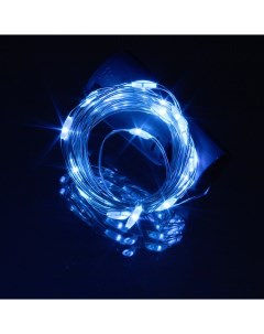Светодиодная нить Роса 2 м синий Disco