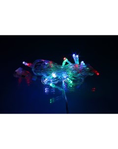 Световая гирлянда новогодняя Бюджет 3 м разноцветный RGB Disco