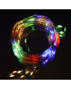 Гирлянда Роса штора 200 СВД пульт цвет RGB Disco