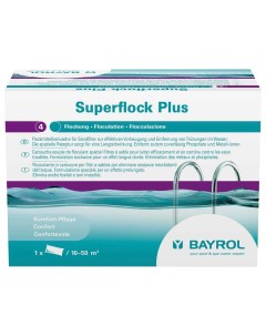 Дезинфицирующее средство для бассейна Superflock plus Суперфлок Плюс 4595292 1 кг Bayrol