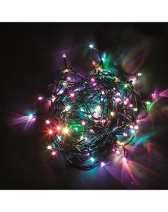 Световая гирлянда новогодняя CL03 32289 4 м разноцветный RGB Feron