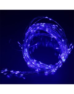 Гирлянда Роса штора 200 СВД пульт цвет синий Disco