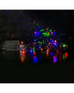 Световая гирлянда новогодняя Нить 14875 2 м разноцветный RGB Старт