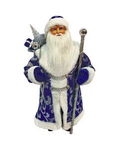 Фигурка Дед Мороз 46 см синий M0246 Winter glade