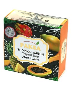 Мыло для бани ананас Тропические фрукты 125 мл Paksa